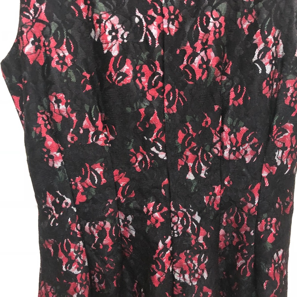 Medium floral print dress